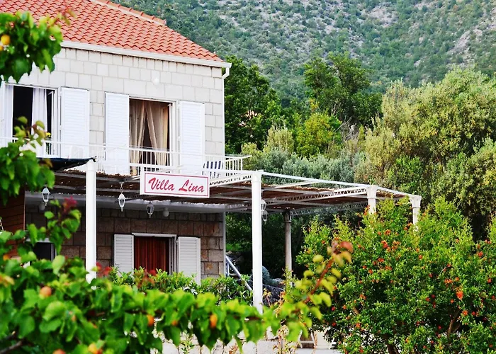 Вилла Lina - Five Bedroom With Terrace And Sea View Brsecine